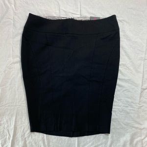 Torrid pencil skirt tailored black NWT 12